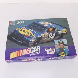 MB NASCAR Sterling Marlin Puzzle * NEW Sealed * 200 Pieces * Made in USA